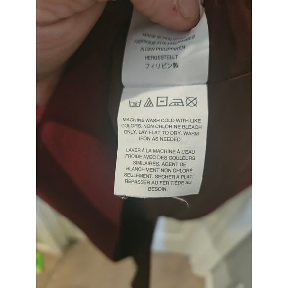 J.Crew Bell Sleeve Ponte Sheath Dress Cranberry‎ Garnet Size 4 Career Party - Picture 5 of 7